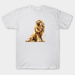 gold lion T-Shirt